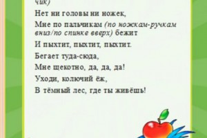 Картотека игр с массажным мячиком Картотека игр с массажным мячиком